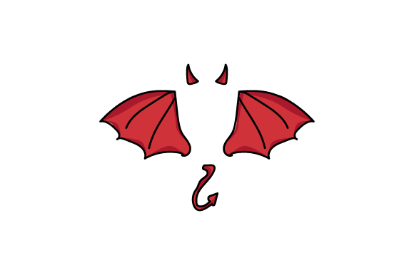 Download Illustration Design Devil Wing Vector - Devil Collection