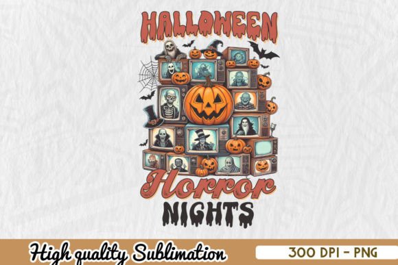 Download Halloween Horror Nights Vintage PNG - Horror Collection